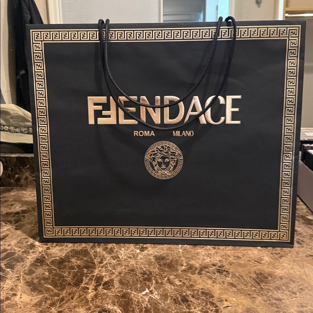 Fendi Fendace Shopping Bag